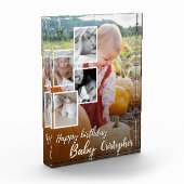Custom Foto Collage Baby Geburtsname (Links)