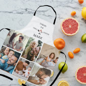 Custom Foto Collage-Daddy der Grill Master Vater Schürze
