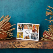 Custom Foto Collage der 2025-Familie Fotoplatte (Seite)