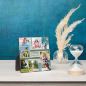 Custom Foto Collage für Großeltern Square Fotoplatte (InSitu)