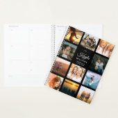 Custom Foto Collage Instagram Stilvolle Elegant Planer (Anzeige)
