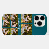 Custom Foto Collage iPhone Case - Personalisiert (Rückseite (Horizontal))