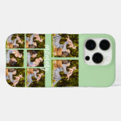 Custom Foto Collage iPhone Case - Personalisiert (Rückseite (Horizontal))