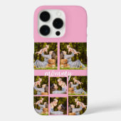 Custom Foto Collage iPhone Case - Personalisiert (Rückseite)