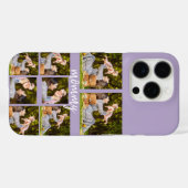 Custom Foto Collage iPhone Case - Personalisiert (Rückseite (Horizontal))