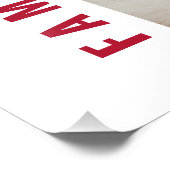 Custom Foto Collage Liebe Joy Family (Ecke)