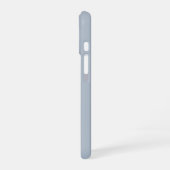 Custom Foto Collage Personalisiert Dusty Blue iPhone 16 Hülle (Linke Seite)