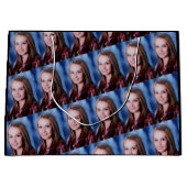 Custom Foto Collage Personalisiert große Geschenkt Geschenktüte (Vorderseite)
