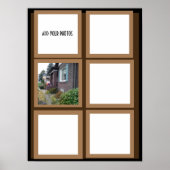 CUSTOM FOTO COLLAGE POSTER (Vorne)