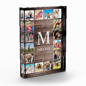 Custom Foto Collage Rustic Bauernfamilie (Links)