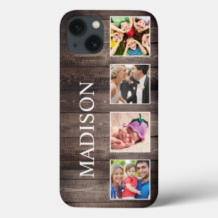 Custom Foto Collage Rustic Bauernfamilie Case-Mate iPhone Hülle