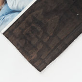 Custom Foto Collage Rustic Bauernfamilie Fleecedecke (Ecke)