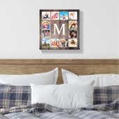 Custom Foto Collage Rustic Bauernfamilie Leinwanddruck (Insitu (Schlafzimmer))