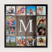 Custom Foto Collage Rustic Bauernfamilie Puzzle (Vertikal)