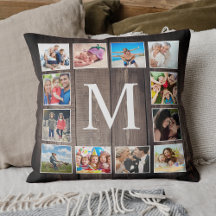 Custom Foto Collage Rustic Bauernhof Familie Magne