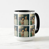 Custom Foto Collage Tasse, Foto Collage Gift, Coll Tasse (VorderseiteRechts)