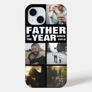 Custom Foto Collage Vater des Jahres Vatertag Case-Mate iPhone Hülle
