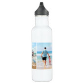 Custom Foto Collage Wasser Flasche Ihr Familienges Edelstahlflasche (Rechts)