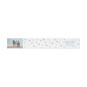 Custom Foto Colorful Confetti