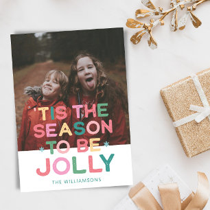 Custom Foto Colorous Weihnachtsliegeangebot Feiertagskarte