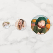 Custom Foto Confetti Konfetti (Vorderseiten)