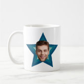 CUSTOM Foto Cutout Retro Star Spaß Kaffeetasse (Links)