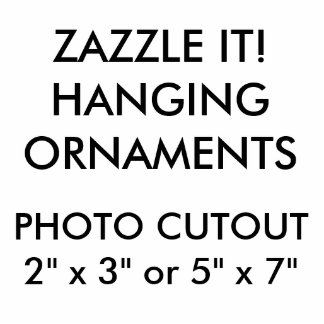 Custom Foto Cutout Weihnachtsgeschmack Fotoskulptur Ornament