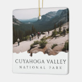 Custom Foto Cuyahoga Valley Nationalpark Keramikornament (Links)