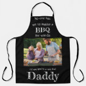 Custom Foto daddy Quote Skript Väter Tagesgeschenk Schürze (Vorderseite)