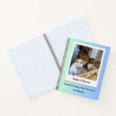 Custom Foto Dog Geschenk Personalisiert Notizblock (Innenseite)