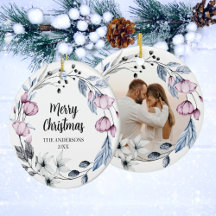 Custom Foto Elegante Weihnachten