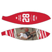 Custom Foto End of Season MVP Red Basketball (Panele)