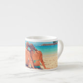 Custom Foto Espresso Cup Ihr eigenes Design Espressotasse (Vorderseite Rechts)