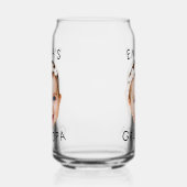 Custom Foto Face Mama Oma Opa Geburtstag Dosenglas (Links)