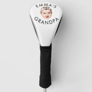 Custom Foto Face Mama Oma Opa Geburtstag Golf Headcover