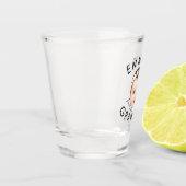 Custom Foto Face Mama Oma Opa Geburtstag Schnapsglas (Links)