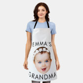 Custom Foto Face Mama Oma Opa Geburtstag Schürze (Getragen)