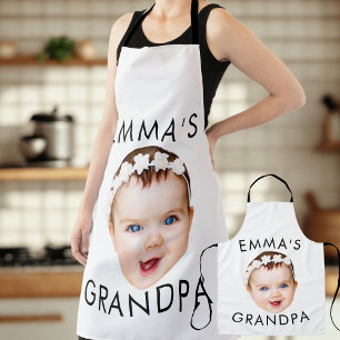 Custom Foto Face Mama Oma Opa Geburtstag Schürze