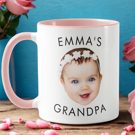 Custom Foto Face Tasse Mama Oma Opa Geburtstag