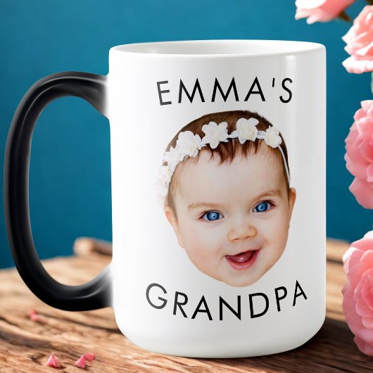 Custom Foto Face Tasse Mama Oma Opa Geburtstag