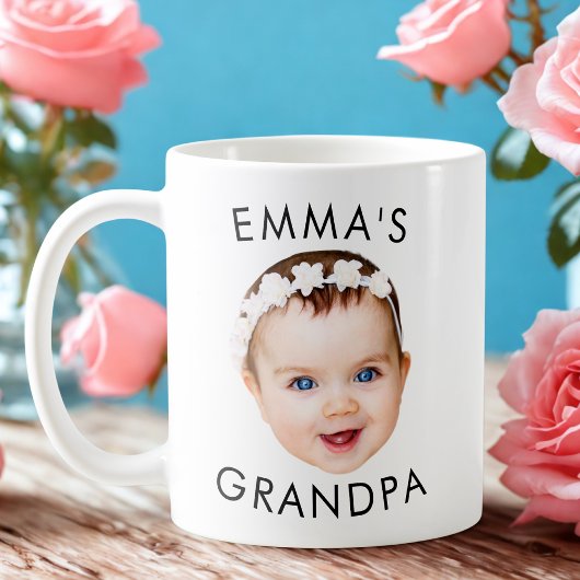 Custom Foto Face Tasse Mama Oma Opa Geburtstag