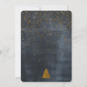 Custom Foto Family Christmas Card (Rückseite)