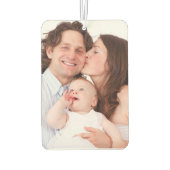 Custom Foto Family oder Friends Personalisiert Autolufterfrischer (Rückseite)