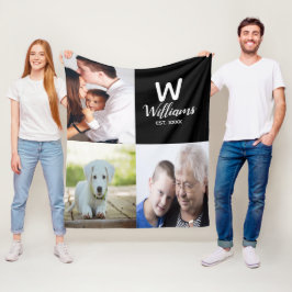 Custom Foto Fleece Blanket