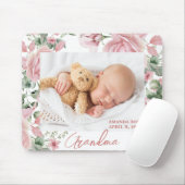 Custom Foto Floral New Baby Mousepad (Mit Mouse)