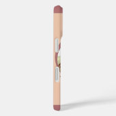 Custom Foto floral Pink Personalisiert Case-Mate iPhone Hülle (Rückseite / Rechts)