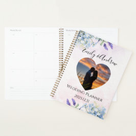 Custom Foto Floral Wedding Planner Planer