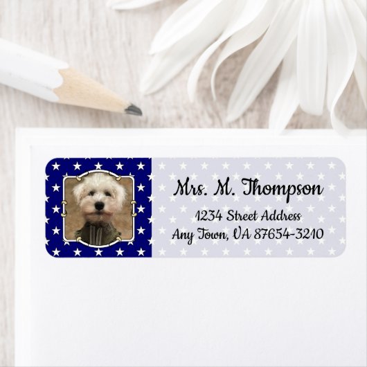 Custom Foto Frame USA American Flag Patriotic Fun (Insitu)