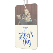 CUSTOM Foto | Fröhlicher Vatertag Autolufterfrischer (Links)