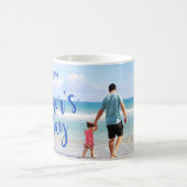 CUSTOM Foto | Fröhlicher Vatertag Kaffeetasse (Mittel)